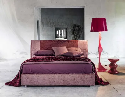 Letto in tessuto Ginger di Veneran