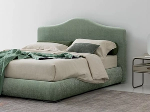 Letto in tessuto imbottito Luxury di Oggioni