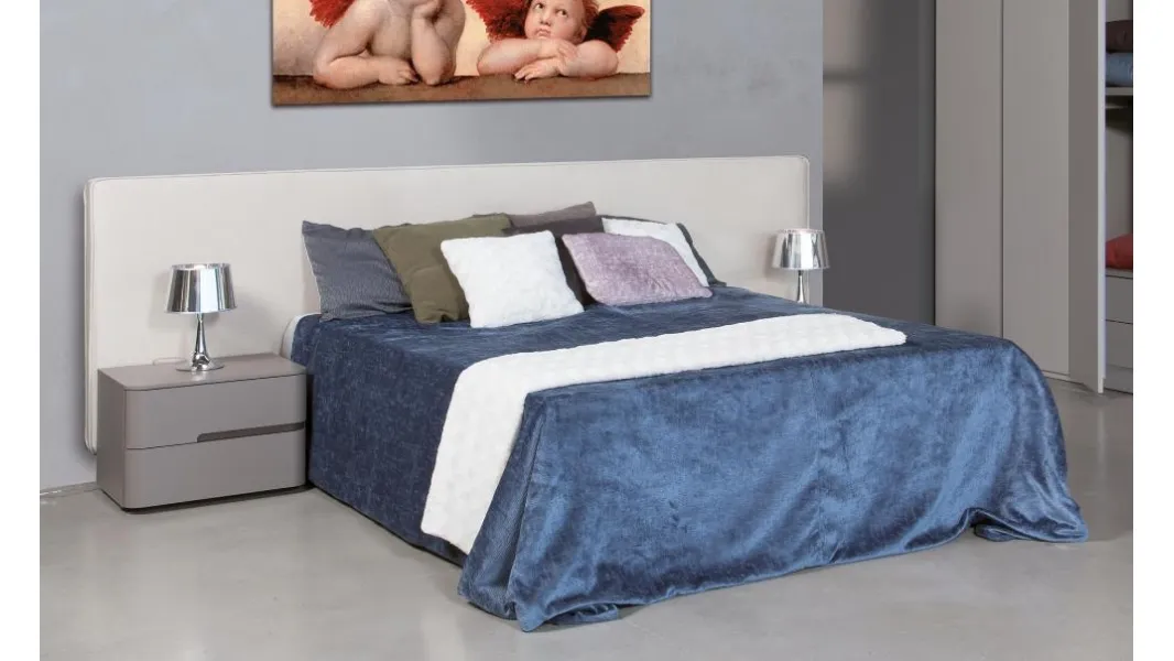Letto con testiera Miami di Confortplus