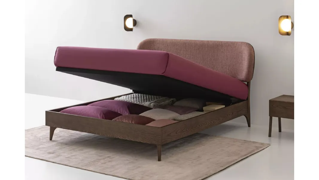 Letto Mirabel con box contenitore di Oggioni