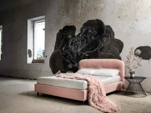 Letto in tessuto Noah di Veneran