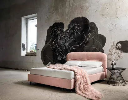 Letto in tessuto Noah di Veneran