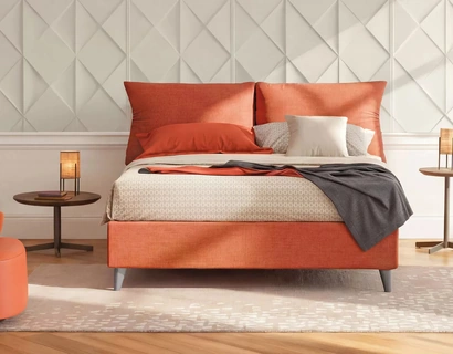 Letto Plissé con contenitore di Oggioni