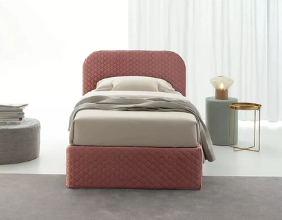 Letto Singolo con contenitore Golf 602A di Oggioni