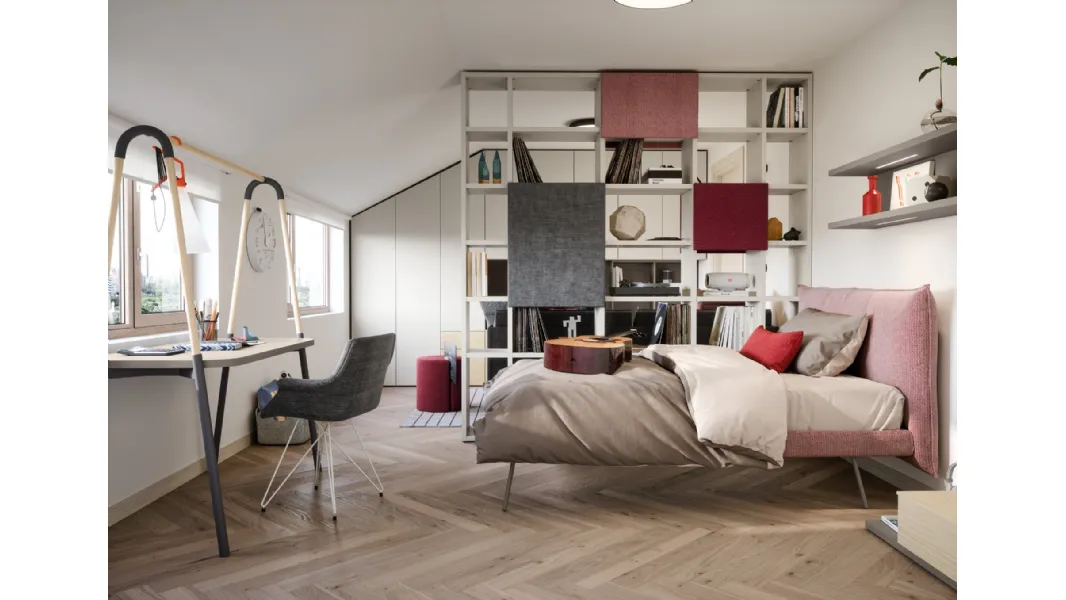 Letto singolo Pillow di Nidi