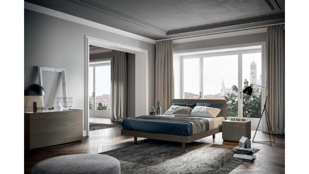 Letto con testiera Brand di Veneran