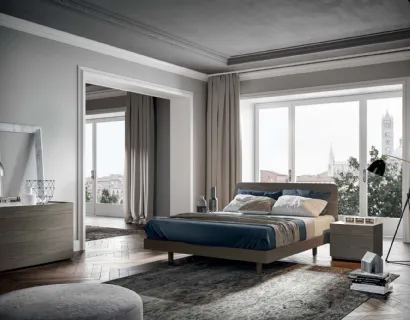 Letto con testiera Brand di Veneran
