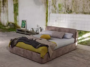 Letto imbottito Icaro di Veneran