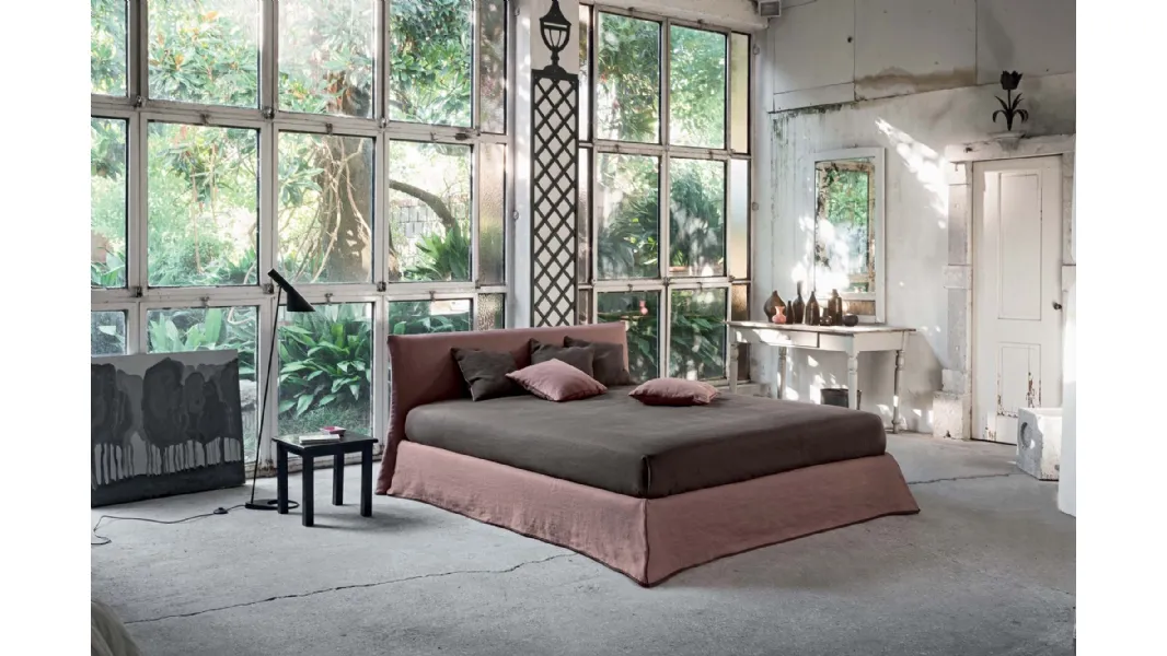 Letto in tessuto reversibile Twin Double di Veneran