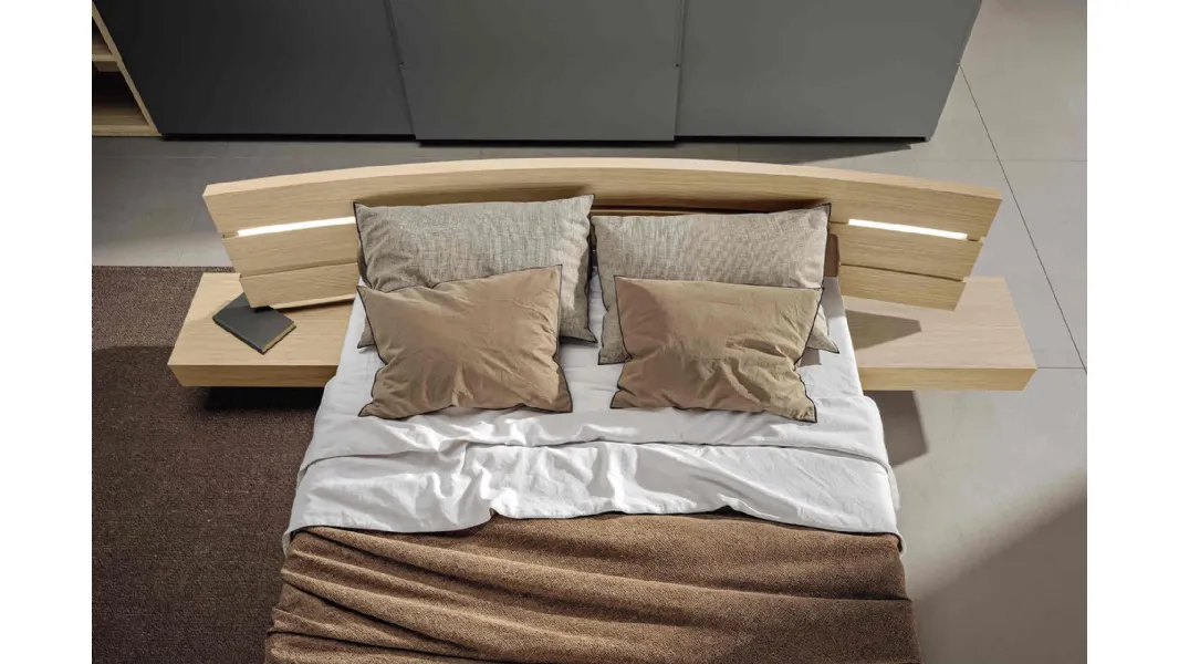 Letto con box contenitore Work di Veneran