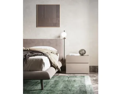 Letto in tessuto imbottito Blunt di Zalf