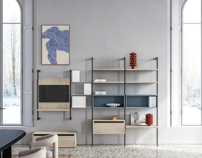 Libreria a muro Konca M34 di Marka Total Living