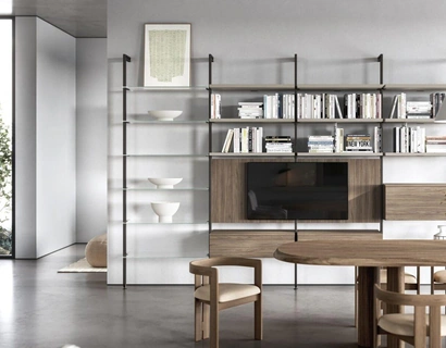 Libreria a muro Konca M39 di Marka Total Living