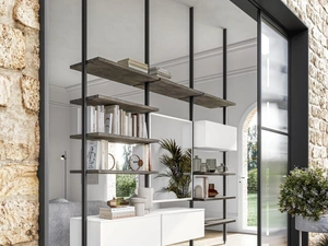 Libreria componibile divisoria Konca M56 di Marka Total Living