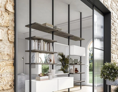 Libreria componibile divisoria Konca M56 di Marka Total Living