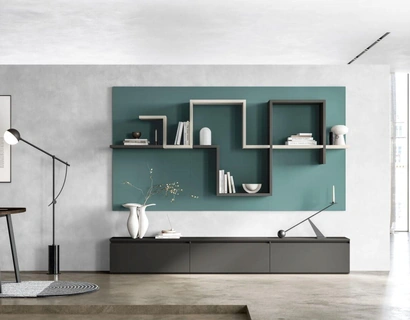 Libreria sospesa Liberty M60 di Marka Total Living