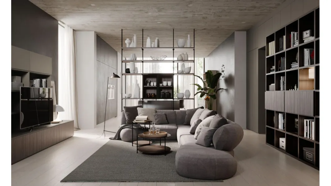 Libreria Divisoria in Metallo di Nardi Interni