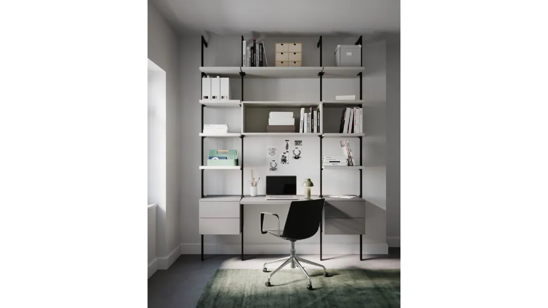 Libreria componibile Home Office di Nardi Interni