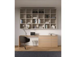 Libreria sospesa Home Office di Nardi Interni