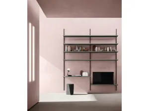 Libreria sospesa SM2006 Flexy Easy di Zalf