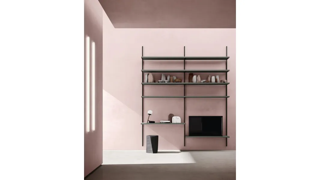 Libreria sospesa SM2006 Flexy Easy di Zalf
