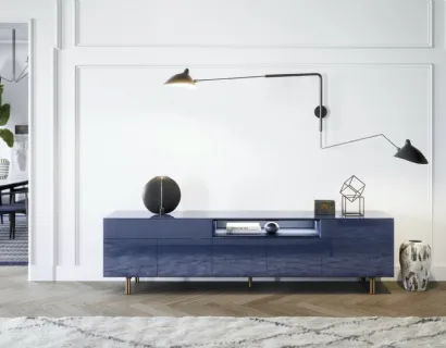 Madia Box 18 08 in laccato lucido di Novamobili