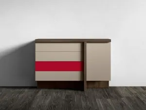 Madia RF911 in legno laccato di Marka Total Living