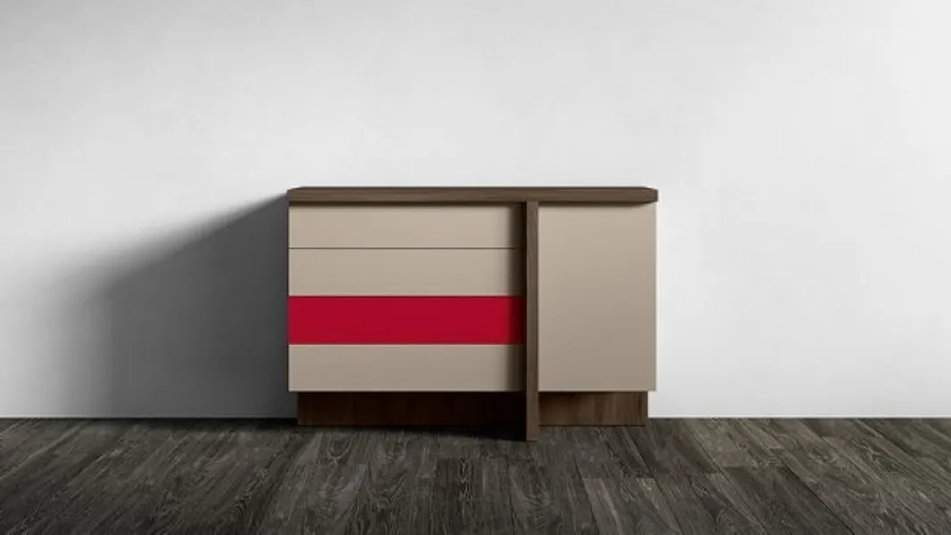 Madia RF911 in legno laccato di Marka Total Living
