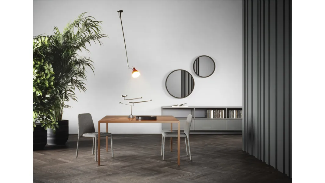 Mobile sospeso Box 18 Grigio Lucido di Novamobili