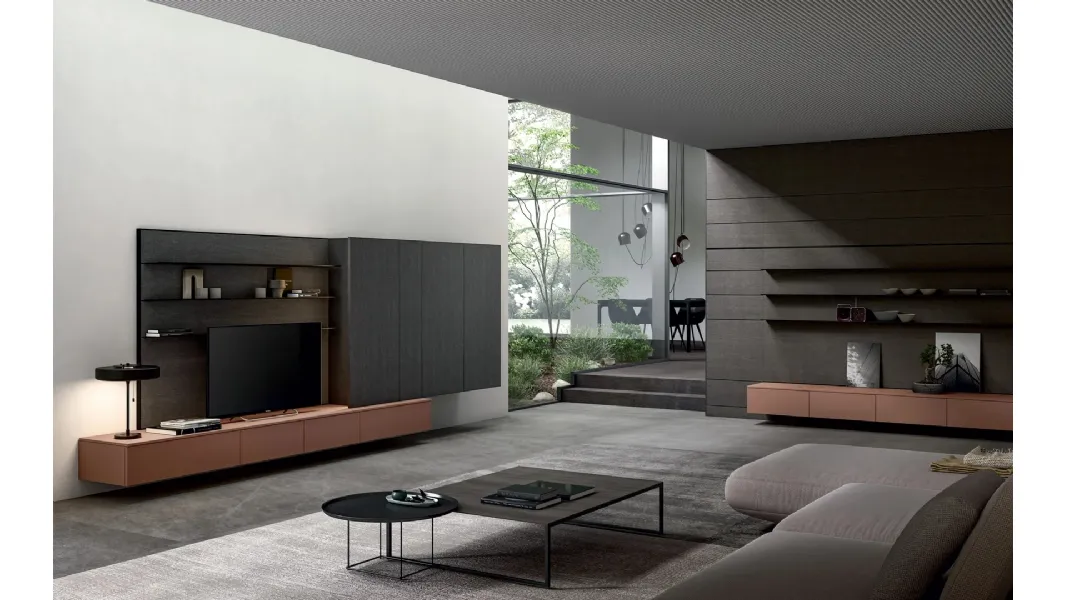 Parete Attrezzata Living Asia di Arredo3