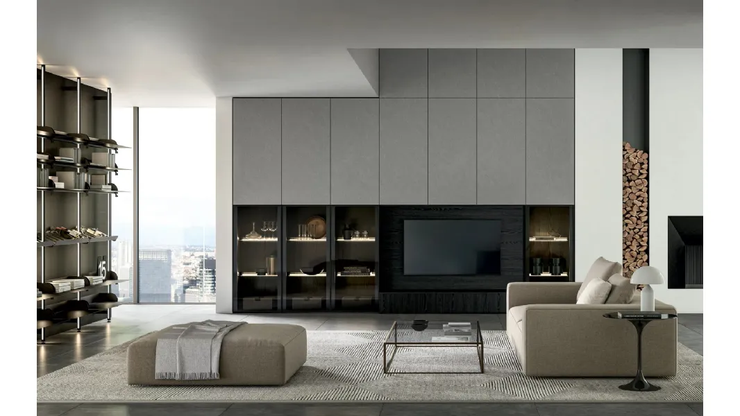 Parete Attrezzata Living Kali di Arredo3