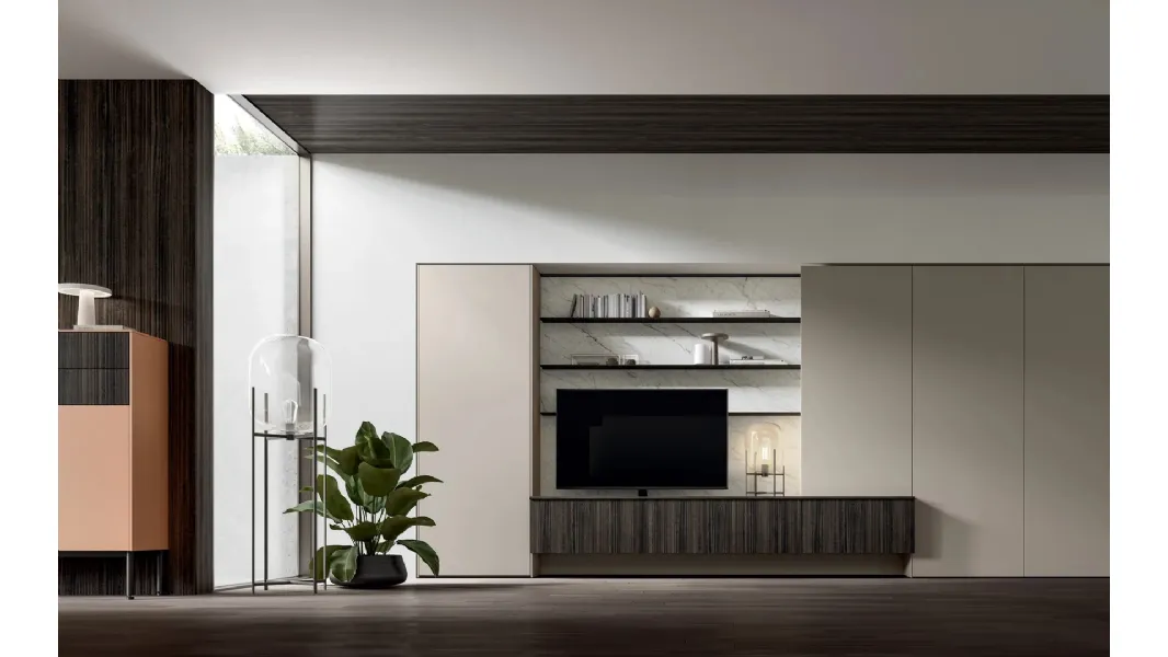 Parete Attrezzata Living Kali di Arredo3