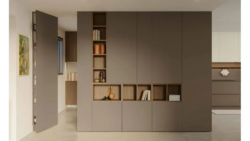 Parete Attrezzata Living MK03 di Gentili Cucine