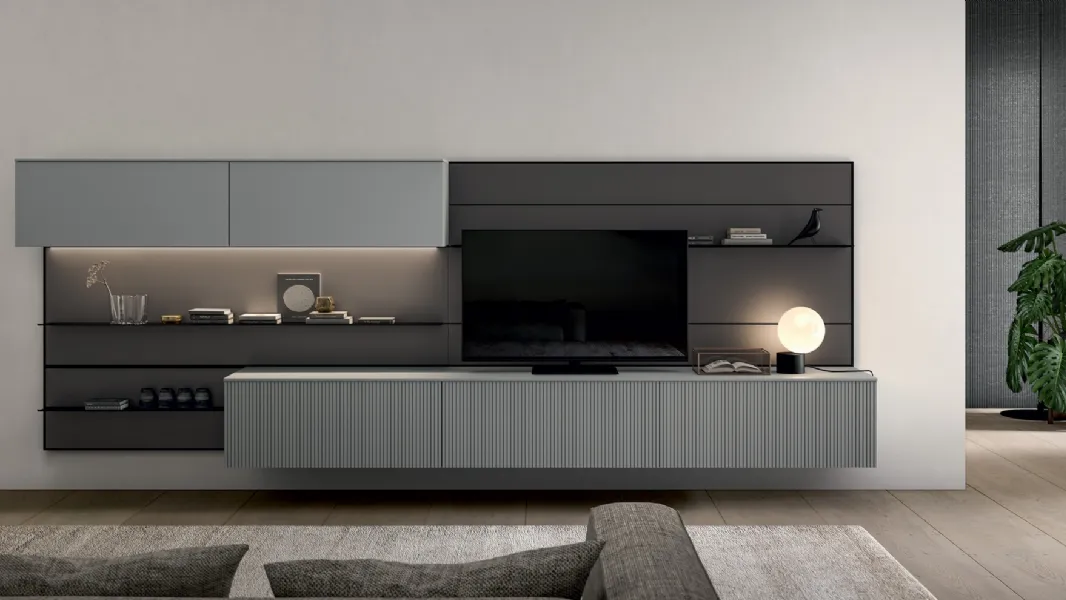 Parete Attrezzata Living Time di Arredo3