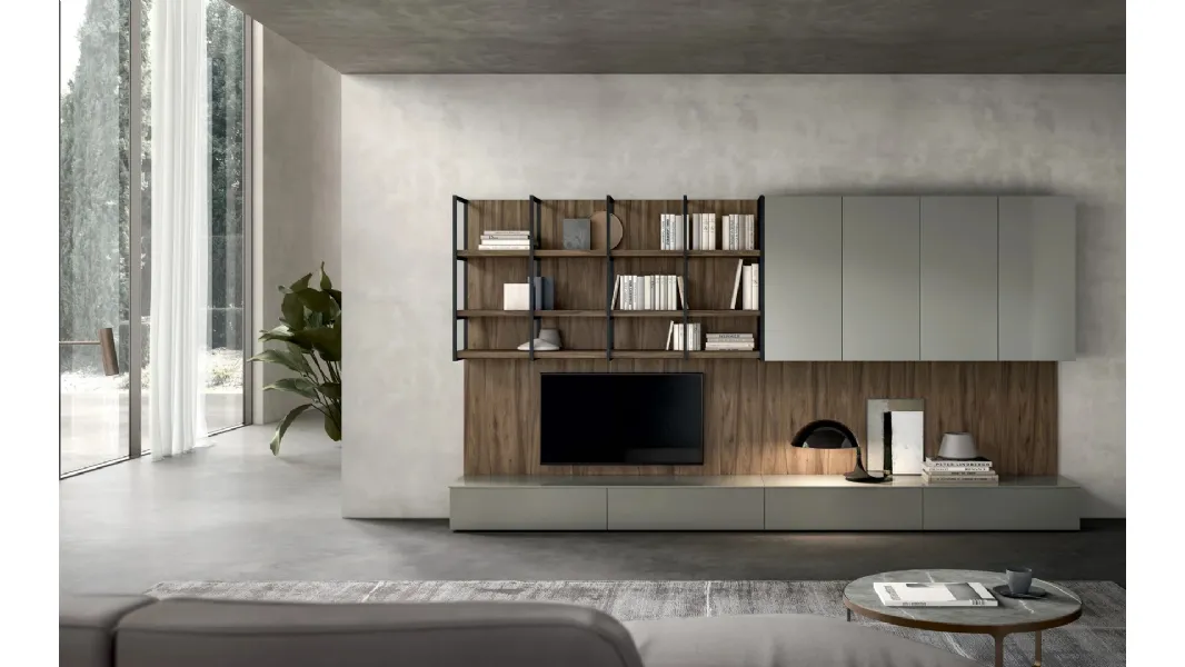 Parete Attrezzata Living Time di Arredo3