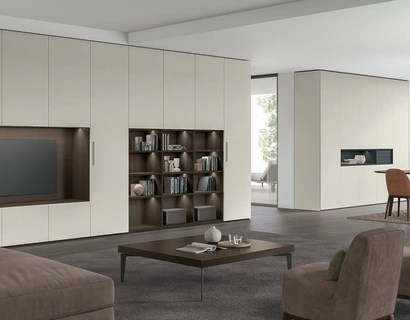 Parete Attrezzata Logica Plus UNIT 01 di Tomasella