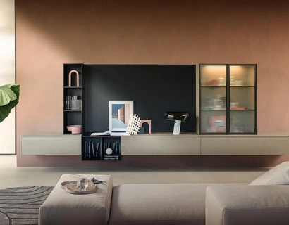 Parete Attrezzata SpaceMakers day SM2502 di Zalf