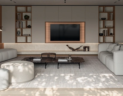 Parete Attrezzata Speed in Laccato e Gres di Dall'Agnese