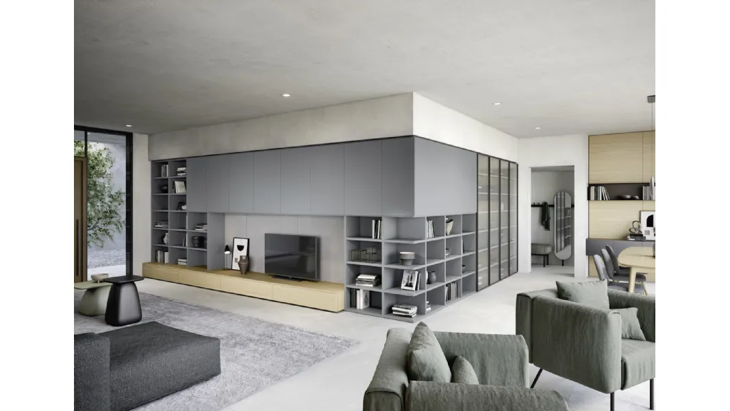 Parete Attrezzata Wall 30 06 di Novamobili