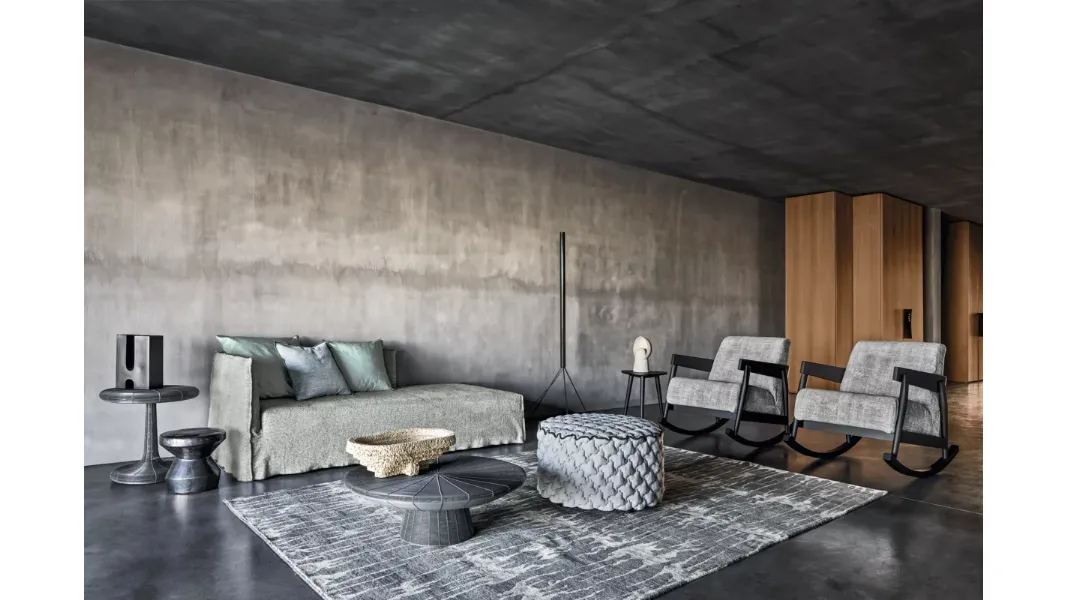 Poltrona a dondolo Brick di Gervasoni