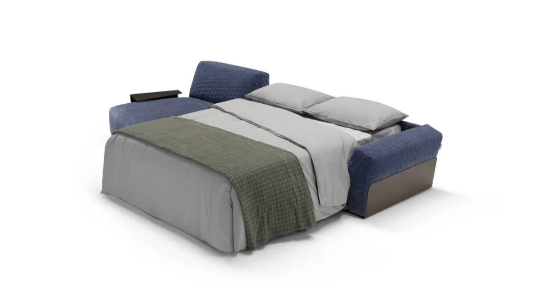 Divano letto con penisola Bubble Diamond di Dienne Salotti