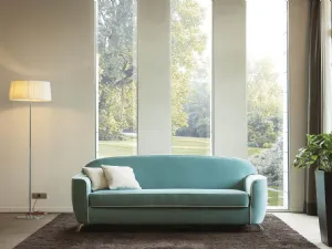 Divano letto Charles in tessuto di Milano Bedding