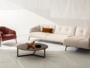 Divano con penisola Charme di Nicoline