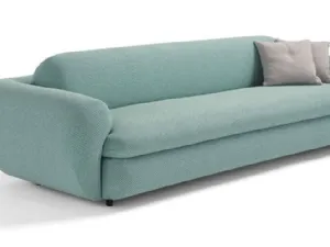 Divano letto in tessuto imbottito Curvi di Dienne Salotti
