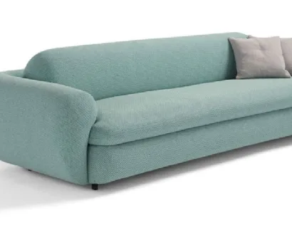 Divano letto in tessuto imbottito Curvi di Dienne Salotti