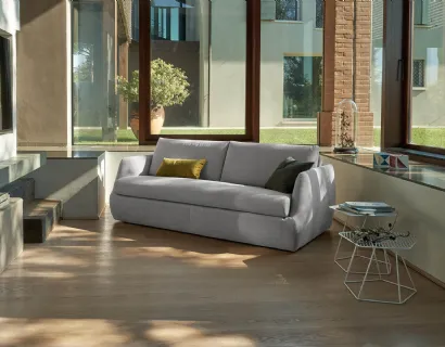 Divano Letto lineare in tessuto Galaxy di Vitarelax