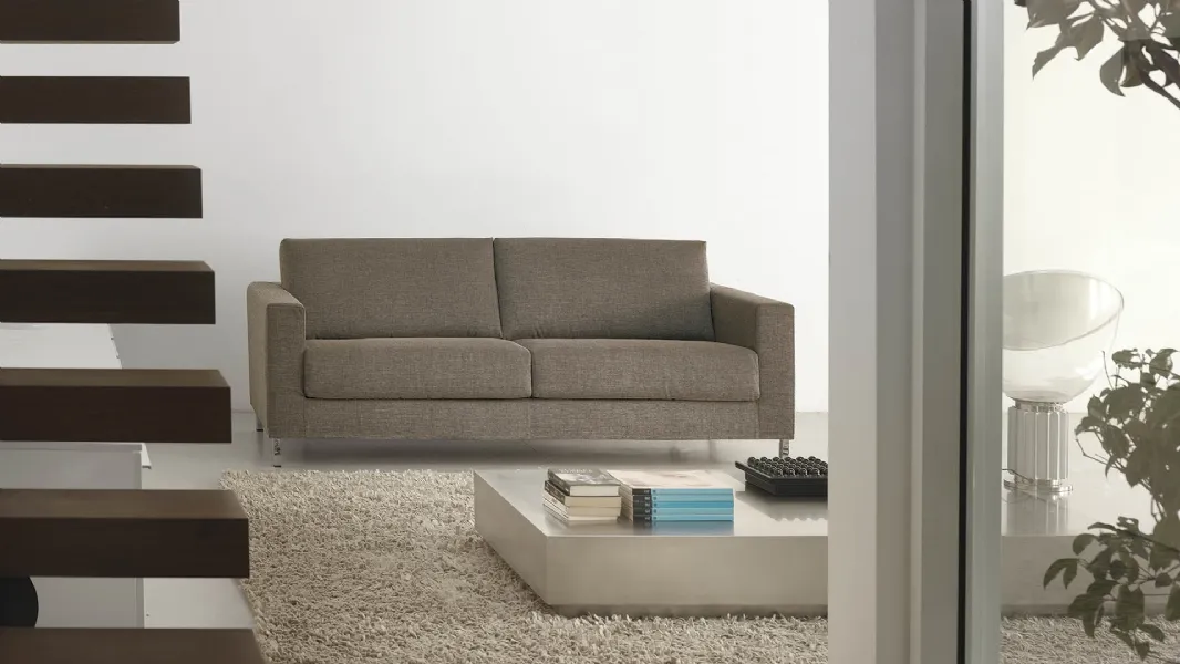 Divano letto James in tessuto di Milano Bedding