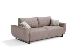 Divano letto in tessuto trapuntato imbottito Skin di Dienne Salotti