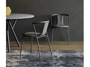 Sedia Agel Cuoio di Novamobili