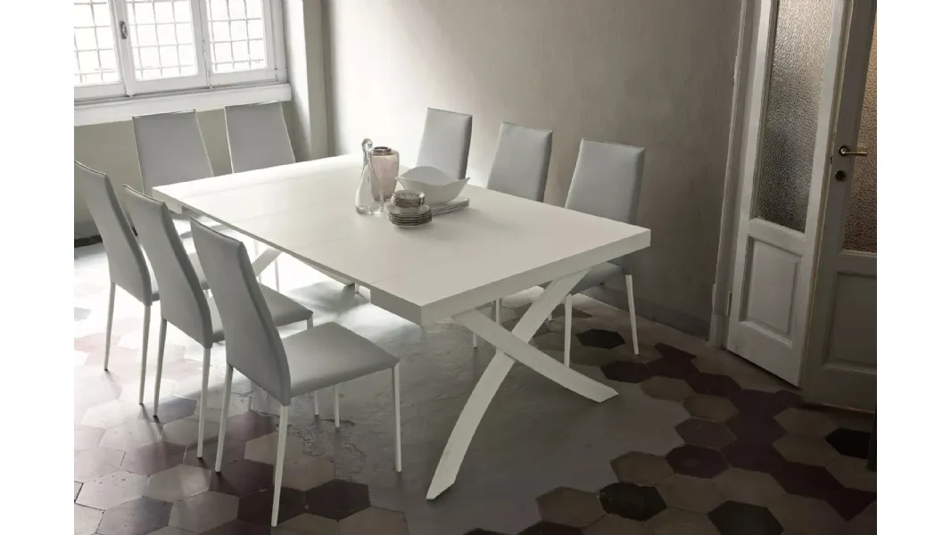 Sedia in pelle Tai di Bontempi